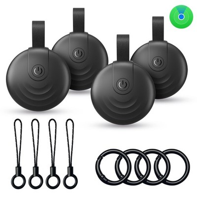 Air Tracker Tags (iOS Only) 4 Pack: Bluetooth Item Finder with Apple Find My ...