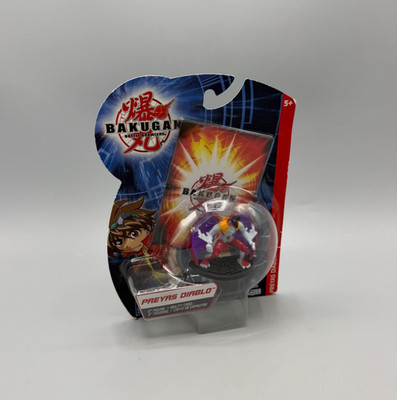 Bakugan Battle Brawlers Preyas Diablo 2'' Figure Spin Master Sega Toys 2008 New