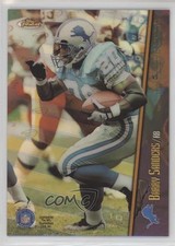 1998 Topps Finest Mystery 1 Refractor Barry Sanders Corey Dillon #M29 HOF g0y