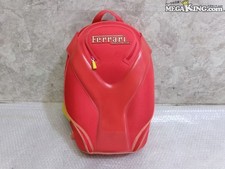 Zaino Ferrari Borsa Cambio Normale Zaino Come Nuovo Rosso 47x35x17cm