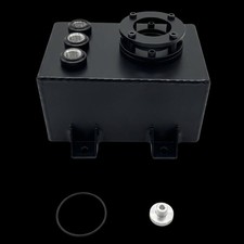 1L Black Swirl Pot Fuel Tank for Walbro GS341/GS342 Pump &ndash; Compact Injection/...
