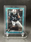 2025 Topps Chrome Football Aqua Wave Refractor Kolton Miller #183