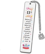 13 Yr Old Birthday Gift Bookmarks for 13 Year Old Boys Girl Birthday Gifts for N