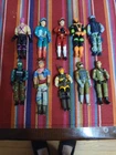 GI JOE Action Figure Lot OF 10 Hasbro 80's and 90's GI Joe Action Figures BROKEN