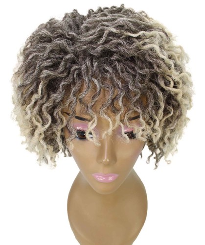 LUXLUXE Destiny Curly Glamour 10 in Long Full Wig No Lace,Multiple Color,BF-0006 - Picture 57 of 64
