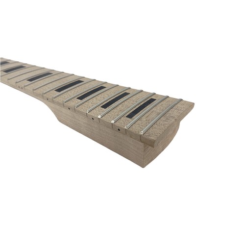 Guitar Neck 22 fret 27inch Maple Fretboard Block Head DIY baritone Guitar necks - Picture 6 of 10