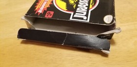 Jurassic Park Complete CIB Box Super Nintendo Entertainment System Nes SNES