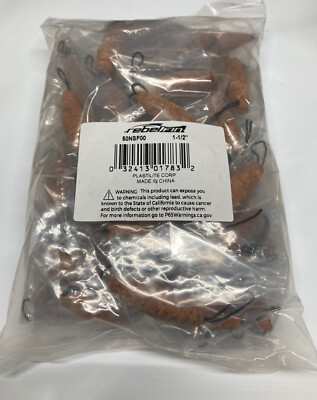 rebelFIN 50NSF00 - 1-1/2'' 1.5 inch Natural Cork String Floats - 50/Bag