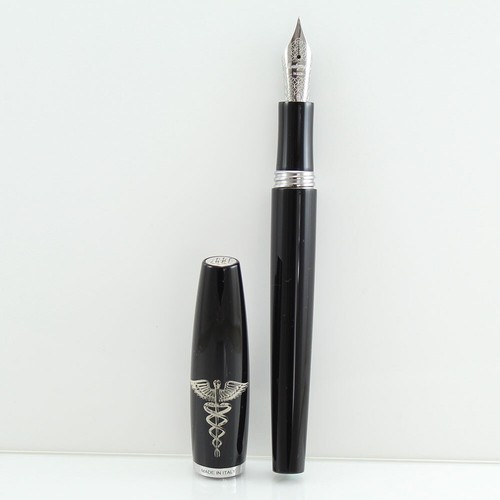 MONTEGRAPPA penna stilografica Manager SALUS con simbolo dei medici e farmacisti - Picture 2 of 11