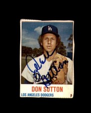 Don Sutton Signed 1978 Hostess Los Angeles Dodgers Autograph