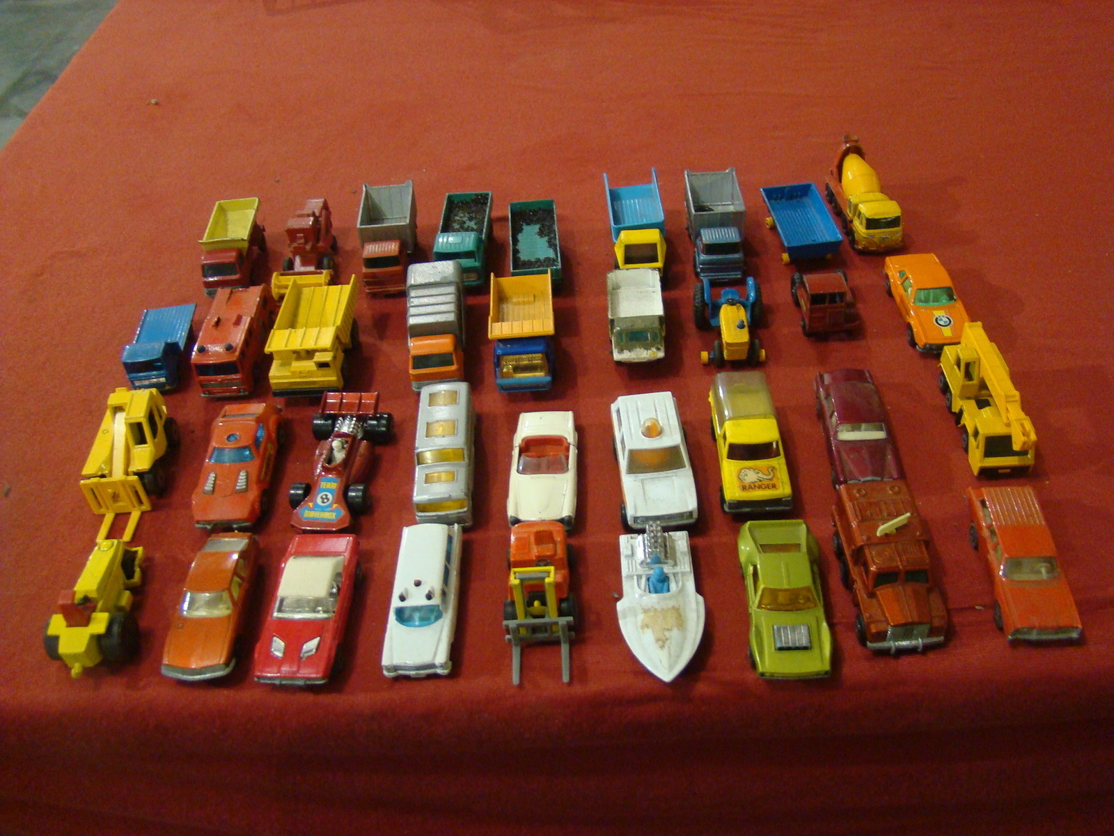 36 CAR COLLECTION 1960s -1970s MATCHBOX VERY NICE RARE 36 CAR COLLECTION 1960s -1970s MATCHBOX VERY NICE RARE