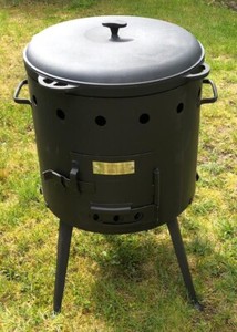 Kazan 28 L казан учак учаг Kazan saucepan roaster on the fire печка Utschak