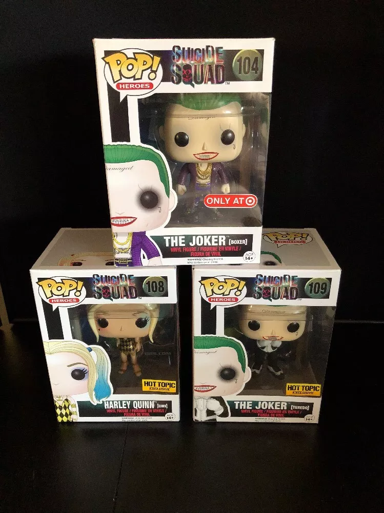 Funko Pop! Suicide Squad #109 The Joker (Tuxedo) Exclusive