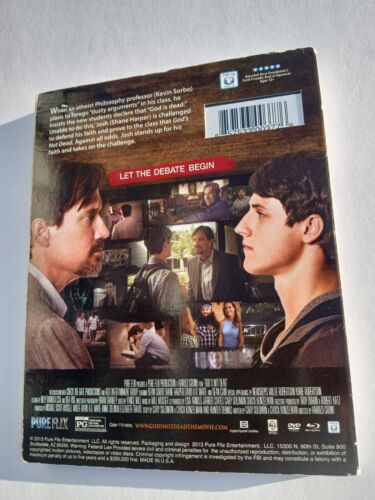 God's Not Dead Blu-ray/ DVD Combo Pack 2013 Pure Flix New Sealed - Picture 2 of 4