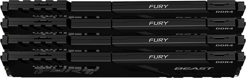 Memoria Ram Kingston FURY Beast KF432C16BBK2/16 32GB (4x8GB) DDR4 3200MHz - Foto 2 di 3