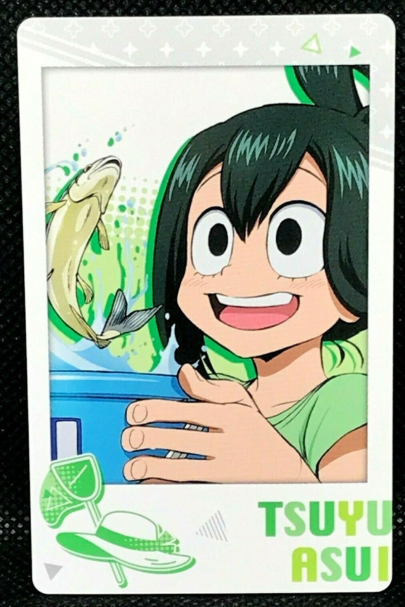 Tsuyu Asui My Hero Academia Snap Bromide Shueisha Japanese Card F