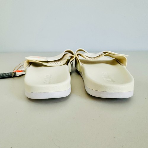 ADIDAS BY STELLA MCCARTNEY SLIDES WHITE VEGAN SZ 6 - Picture 4 of 8