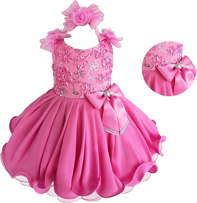 Jenniferwu Baby Toddler  infant Girl Pageant party formal Dress size 3T