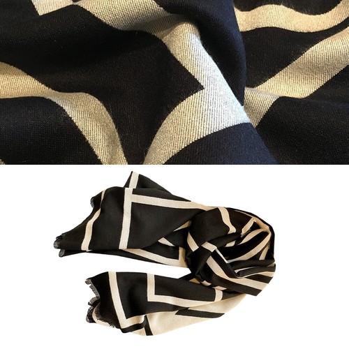 Women's Cashmere Scarf Knit Scarf Imitation Cashmere Winter Warm Scarf Winter - Picture 8 of 24