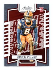 2023 Panini Absolute Football #179 Garrett Williams Rookie RC Arizona Cardinals