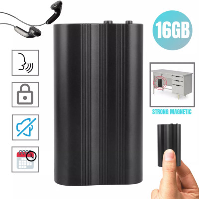 Mini Spy Hidden Audio Recorder/MP3 Voice Activated Magnetic Listening ...