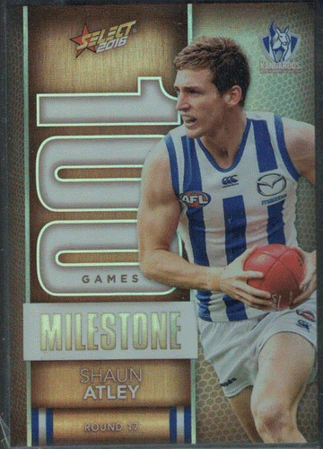 2016 Footy Stars AFL MILESTONE GAMES; Individual Card Sale. - Picture 10 of 17
