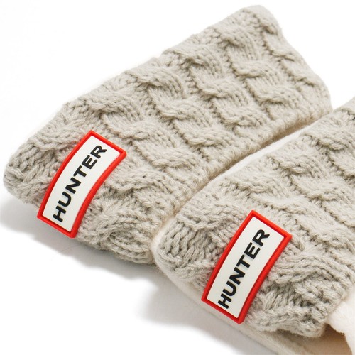 Hunter Boy's Girl's Unisex Kids 6 Stitch Cable Knitted Cuff Boot Socks - Picture 12 of 12