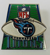 Tennessee Titans Football over Field Lapel or Hat Pin - NFL Licensed LotPS