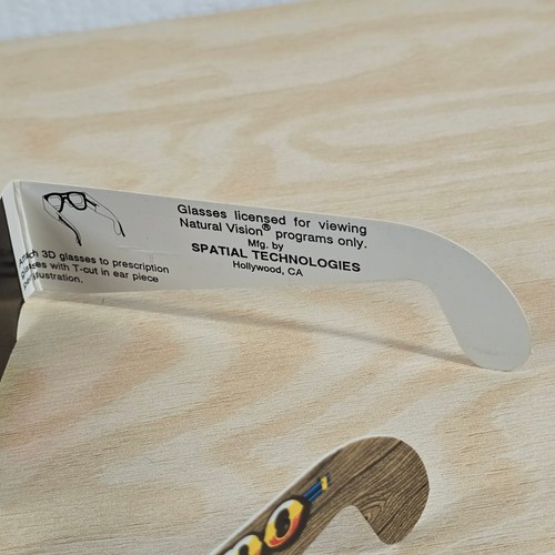 Vintage 1991 John Wayne Hondo 3D Glasses - Batjac Productions Collectible - Picture 9 of 9