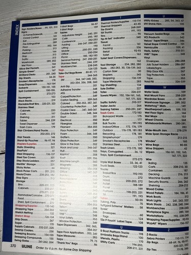 Uline Versandbedarfsbuch Best of Herbst/Winter 2023 - Bild 6 von 6