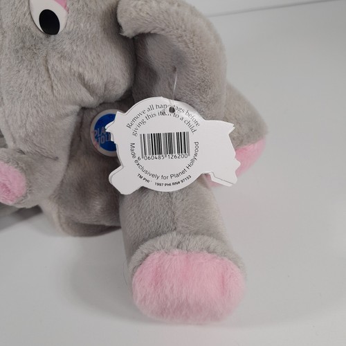 Planet Hollywood George Gorilla Dinosaur Bubba Popcorn Elephant Bean Bag Plush - Picture 4 of 13