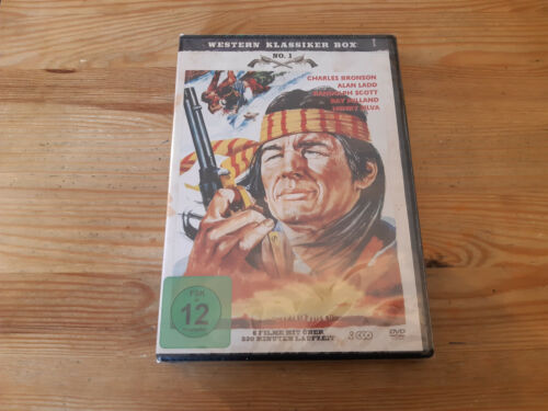 DVD FILM Western Klassiker Box No.1 / 6 Filme 3Disc (FSK 12/530 min) INDIGO OVP - Picture 1 of 3