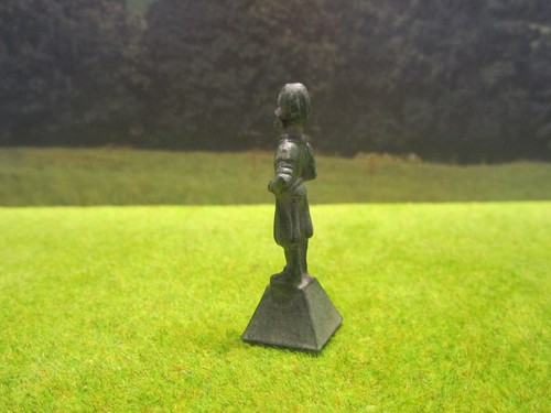 1:87 Statue Denkmal Portal Figur Beleuchtet 12-16V Gealtert HO H0 1/87 Diorama - Picture 5 of 9