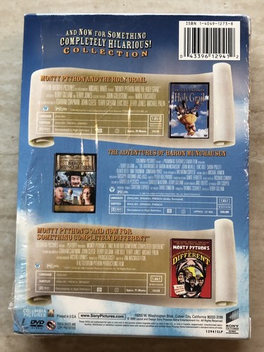 Monty Python Box Set (DVD, 2005, 3-Disc Set) - Picture 2 of 2