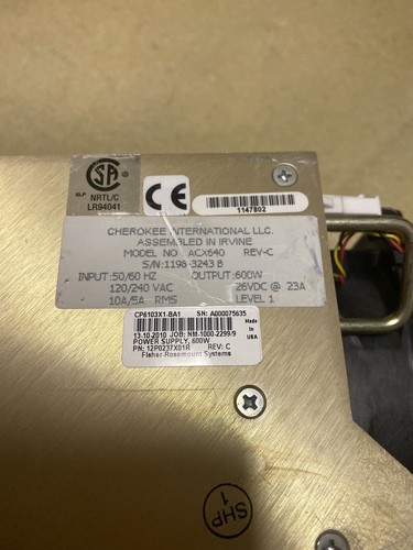 ALIMENTATORE CHEROKEE ACX640 * USATO * - Foto 2 di 7