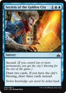 Secrets of the Golden City - Foil x1 - Rivals of Ixalan - NM-Mint, English - Riv