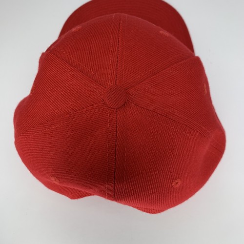 Oklahoma City Barons Red Hat AHL American Hockey League Minor Strapback Ball Cap - Picture 6 of 9