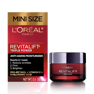 L'Oreal Paris Revitalift Triple Power Anti-Aging Face Moisturizer,Pro Retinol