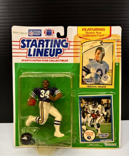 Startaufstellung Herschel Walker 1990 mit zwei Karten neu im Paket - Bild 1 von 13