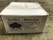 NEW  In Box Sealed Dwarven Forge Resin L Shaped Passage with traps swing left