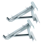 Two-Rung Ladder Jack Scaffold Extension up to 20 inch for Working at Height