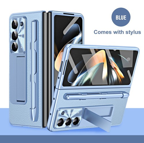 Coque Etui Antichoc Verre Trempé Le Support Pour Samsung Galaxy Z Fold6 Fold5 - Photo 7 sur 24