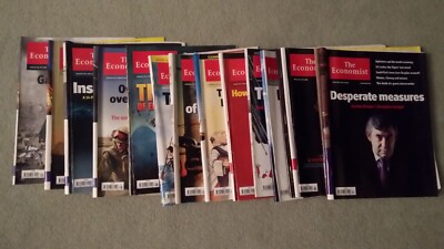 The Economist 2009 back issues - select date from list