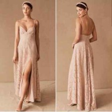 Anthropologie BHLDN Charlotte Dress By Fame and Partners Size:10 $329 NWT