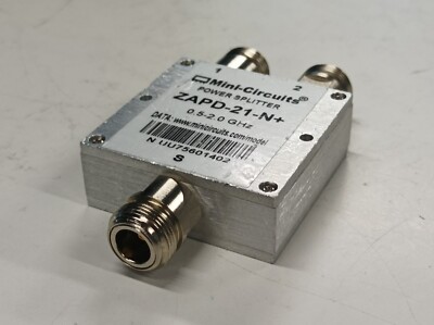 Mini-Circuits ZAPD-21-N+, 2-Ways DC Power Splitter, 500-2000MHz, Set of 5PCS #
