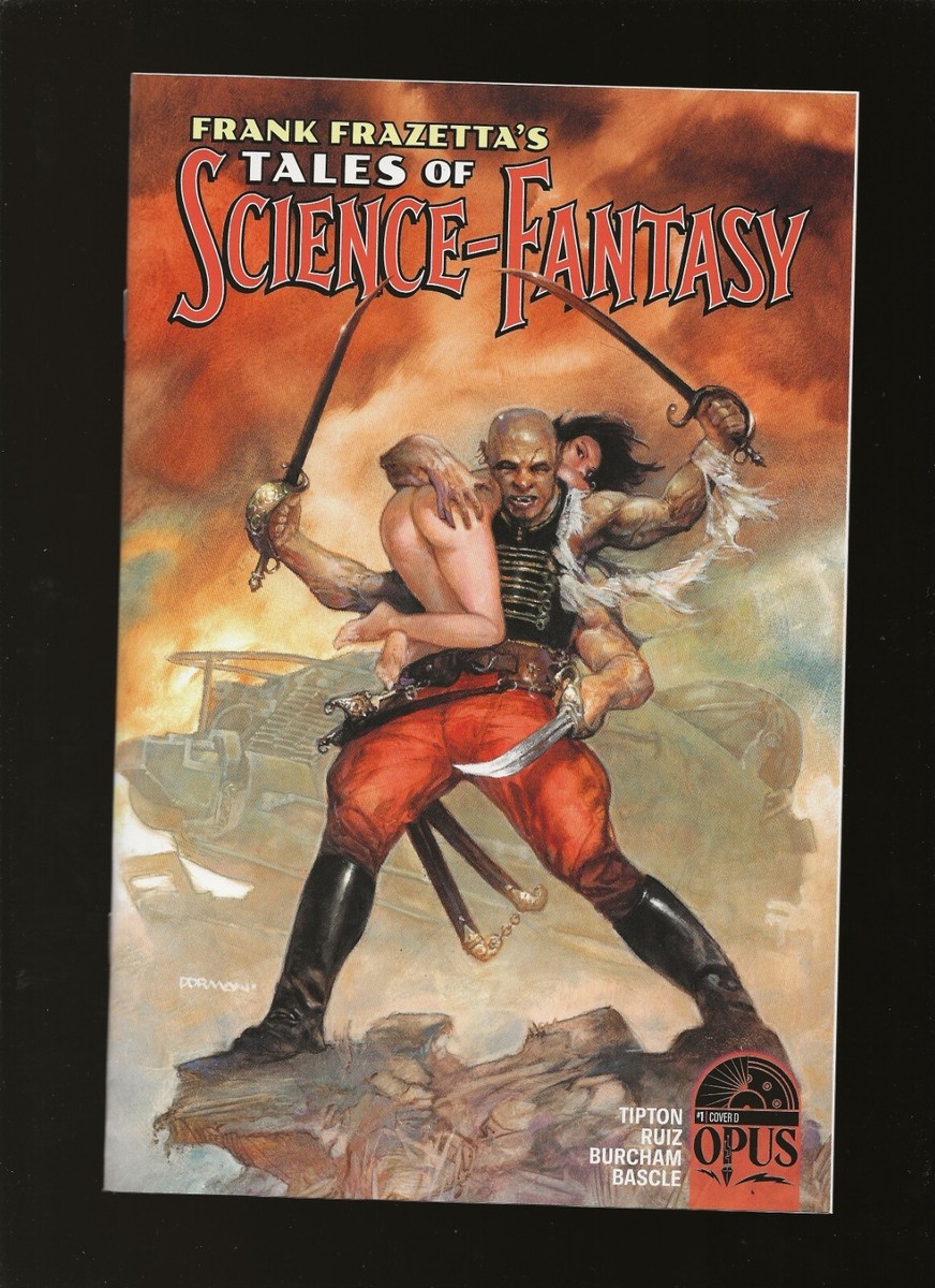 FRANK FRANZETTA TALES OF SCIENCE FICTION #1 DAVE DORMAN INCENTIVE