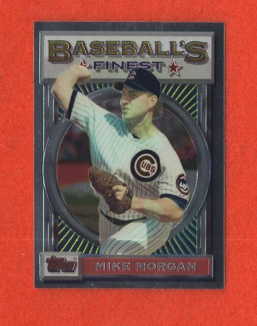 1993 Topps Finest Mike Morgan Card #188        FREE SHIPPING
