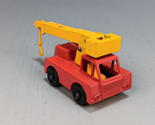 1969 Vintage Matchbox #42 RED IRON FAIRY CRANE CLEAN Box - Picture 5 of 7