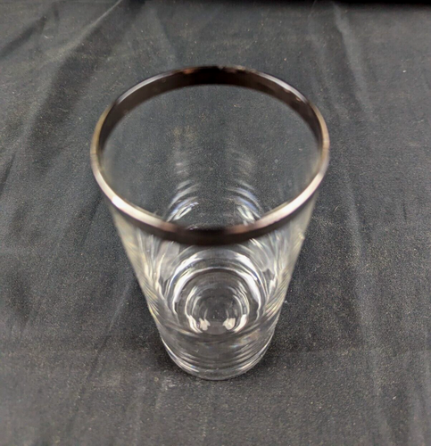 Platinum Rim Drinking 12 oz Glasses, (set of 4) Unbranded - Imagen 4 de 5