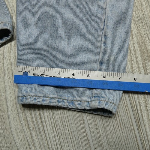 VINTAGE Levis 550 Jeans Herren 34x33 (Etikett 36x34) Tapered Leg Orange Tab - Bild 10 von 12